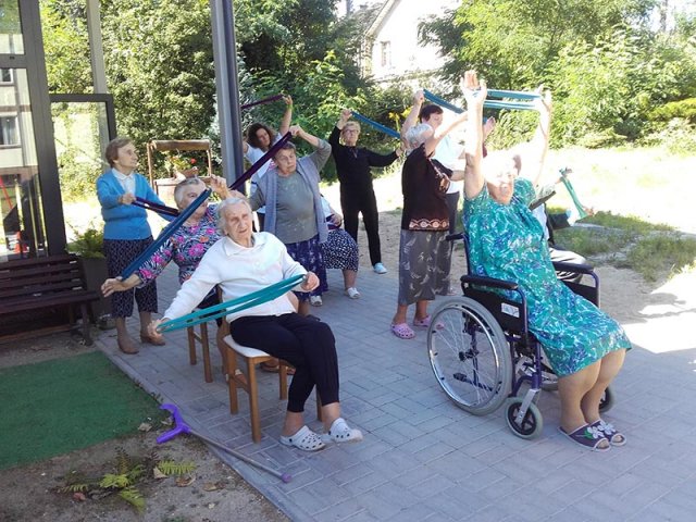 Ćwiczenia na świeżym powietrzu 26.08.16